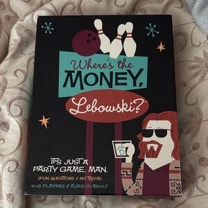 Big Lebowski “Where’s The Money Lebowski?”
Board Game Like New